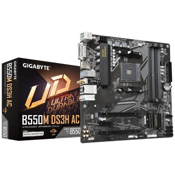 Board GIGABYTE B550M DS3H AC